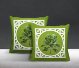 No Decorative Addition Outdoor Reversible Throw Square Pillow