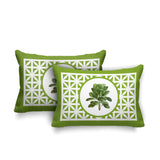 Palmgroove Botanical Reversible Indoor/Outdoor Rectangular Pillow