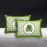 Palmgroove Botanical Reversible Indoor/Outdoor Rectangular Pillow