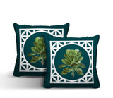 No Decorative Addition Outdoor Reversible Throw Square Pillow