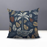 Palmgroove Palm Reversible Indoor/Outdoor Square Pillow