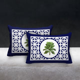 Palmgroove Botanical Reversible Indoor/Outdoor Rectangular Pillow