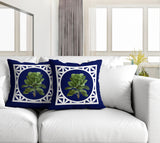 No Decorative Addition Outdoor Reversible Throw Square Pillow