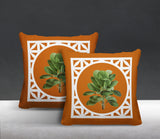 No Decorative Addition Outdoor Reversible Throw Square Pillow