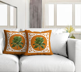 No Decorative Addition Outdoor Reversible Throw Square Pillow