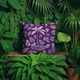 Palmgroove Palm Reversible Indoor/Outdoor Square Pillow