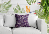 Palmgroove Palm Reversible Indoor/Outdoor Square Pillow