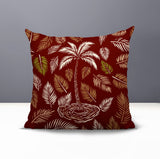Palmgroove Palm Reversible Indoor/Outdoor Square Pillow