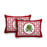 Palmgroove Botanical Reversible Indoor/Outdoor Rectangular Pillow