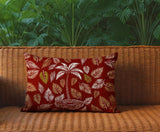 Palmgroove Palm Reversible Indoor/Outdoor Rectangular Pillow