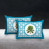 Palmgroove Botanical Reversible Indoor/Outdoor Rectangular Pillow