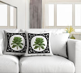 No Decorative Addition Outdoor Reversible Throw Square Pillow