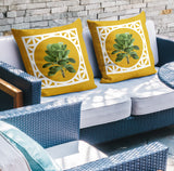 No Decorative Addition Outdoor Reversible Throw Square Pillow