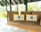 Palmgroove Botanical Reversible Indoor/Outdoor Rectangular Pillow