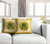 No Decorative Addition Outdoor Reversible Throw Square Pillow