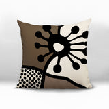 Pama Abstract Square Indoor/Outdoor Throw Pillow