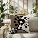 Pama Abstract Square Indoor/Outdoor Throw Pillow