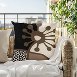 Pama Abstract Square Indoor/Outdoor Throw Pillow