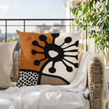 Pama Abstract Square Indoor/Outdoor Throw Pillow