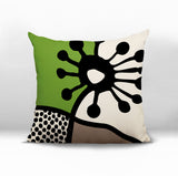 Pama Abstract Square Indoor/Outdoor Throw Pillow