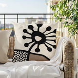 Pama Abstract Square Indoor/Outdoor Throw Pillow
