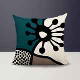 Pama Abstract Square Indoor/Outdoor Throw Pillow