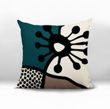 Pama Abstract Square Indoor/Outdoor Throw Pillow