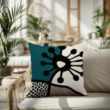 Pama Abstract Square Indoor/Outdoor Throw Pillow