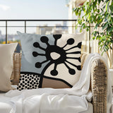 Pama Abstract Square Indoor/Outdoor Throw Pillow
