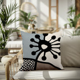 Pama Abstract Square Indoor/Outdoor Throw Pillow