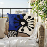 Pama Abstract Square Indoor/Outdoor Throw Pillow