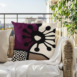Pama Abstract Square Indoor/Outdoor Throw Pillow