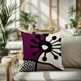 Pama Abstract Square Indoor/Outdoor Throw Pillow