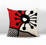 Pama Abstract Square Indoor/Outdoor Throw Pillow