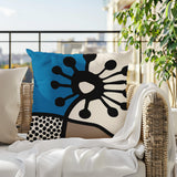 Pama Abstract Square Indoor/Outdoor Throw Pillow