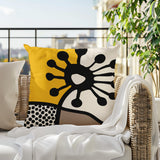 Pama Abstract Square Indoor/Outdoor Throw Pillow