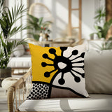 Pama Abstract Square Indoor/Outdoor Throw Pillow