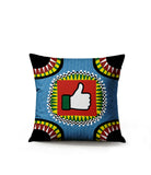 PolyTwill Up Square Indoor/Outdoor Throw Pillow