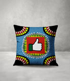 PolyTwill Up Square Indoor/Outdoor Throw Pillow