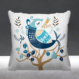 Patridge Animal Reversible Indoor/Outdoor Square Pillow