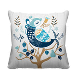 Patridge Animal Reversible Indoor/Outdoor Square Pillow