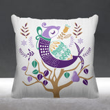 Patridge Animal Reversible Indoor/Outdoor Square Pillow