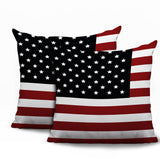 Patriot 2 Sets Indoor/Outdoor Reversible Square Pillow