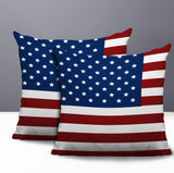 Patriot 2 Sets Indoor/Outdoor Reversible Square Pillow