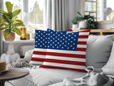 Patriot 2 Sets Indoor/Outdoor Reversible Square Pillow