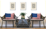 Patriot 2 Sets Indoor/Outdoor Reversible Rectangular Pillow