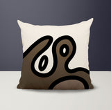Peller Abstract Reversible Indoor/Outdoor Square Pillow