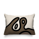 Peller Abstract Reversible Indoor/Outdoor Rectangle Pillow