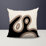 Peller Abstract Reversible Indoor/Outdoor Square Pillow