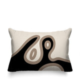 Peller Abstract Reversible Indoor/Outdoor Rectangle Pillow